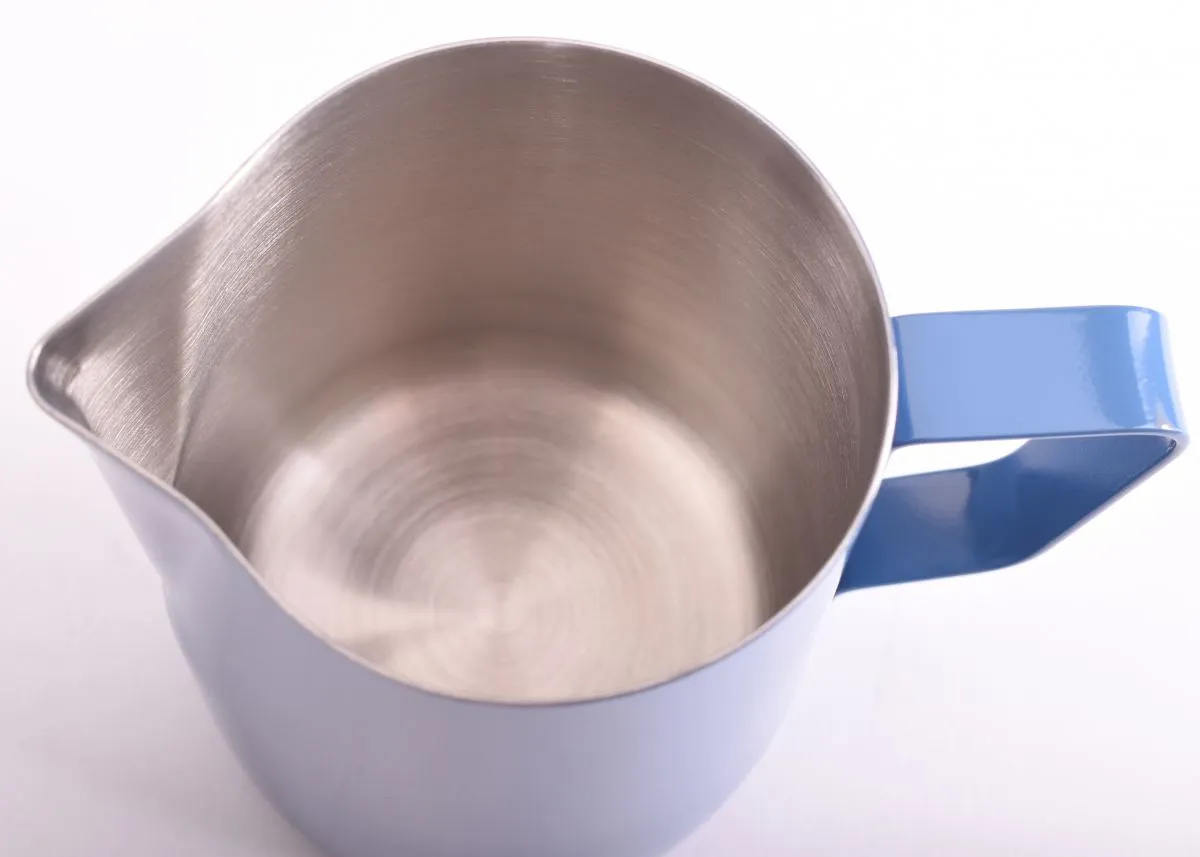 JoeFrex Milchkännchen 590ml Blau Pulverbeschichtet aus Edelstahl