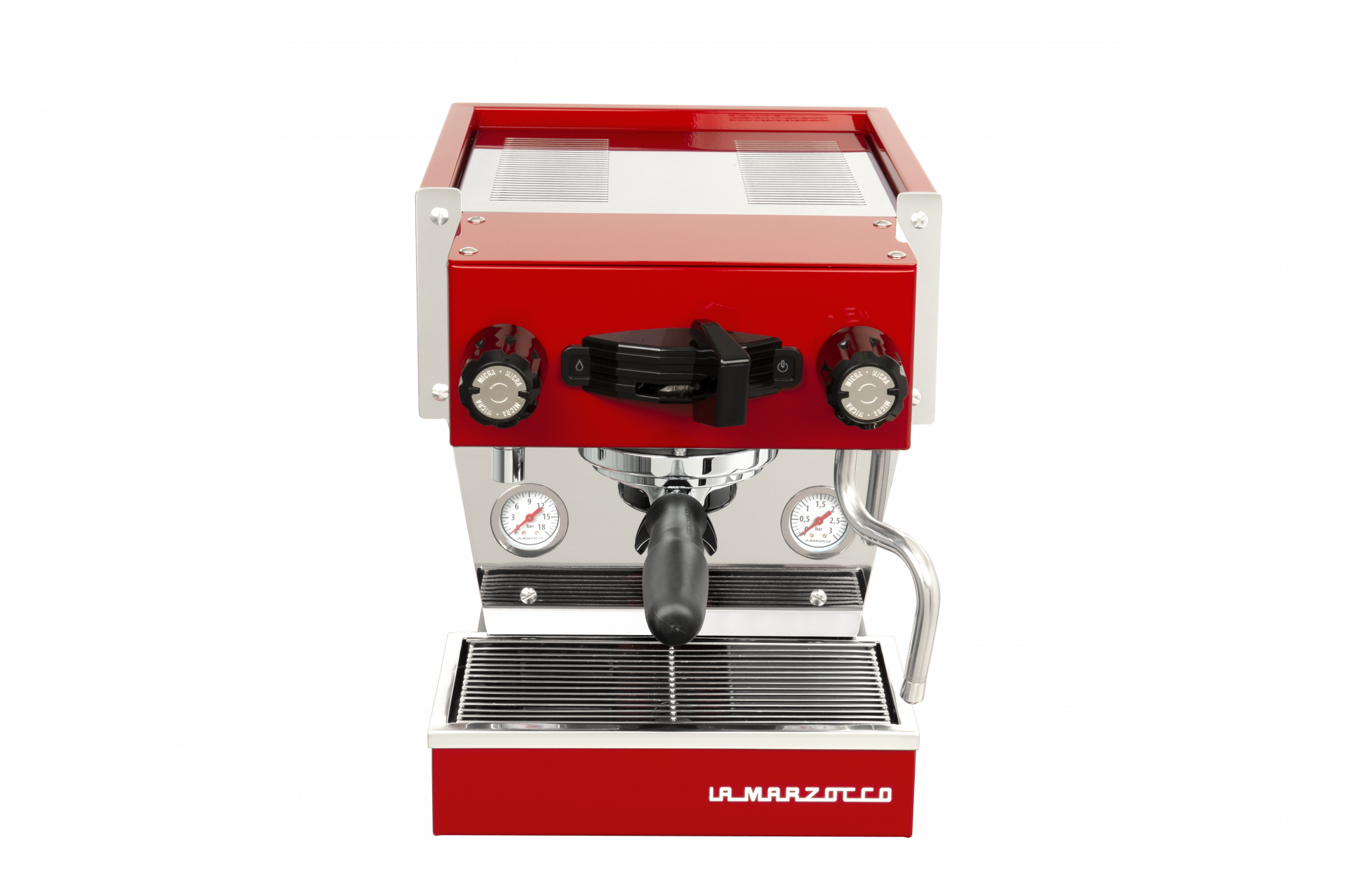 La Marzocco Linea Micra- Vorderseite - rot