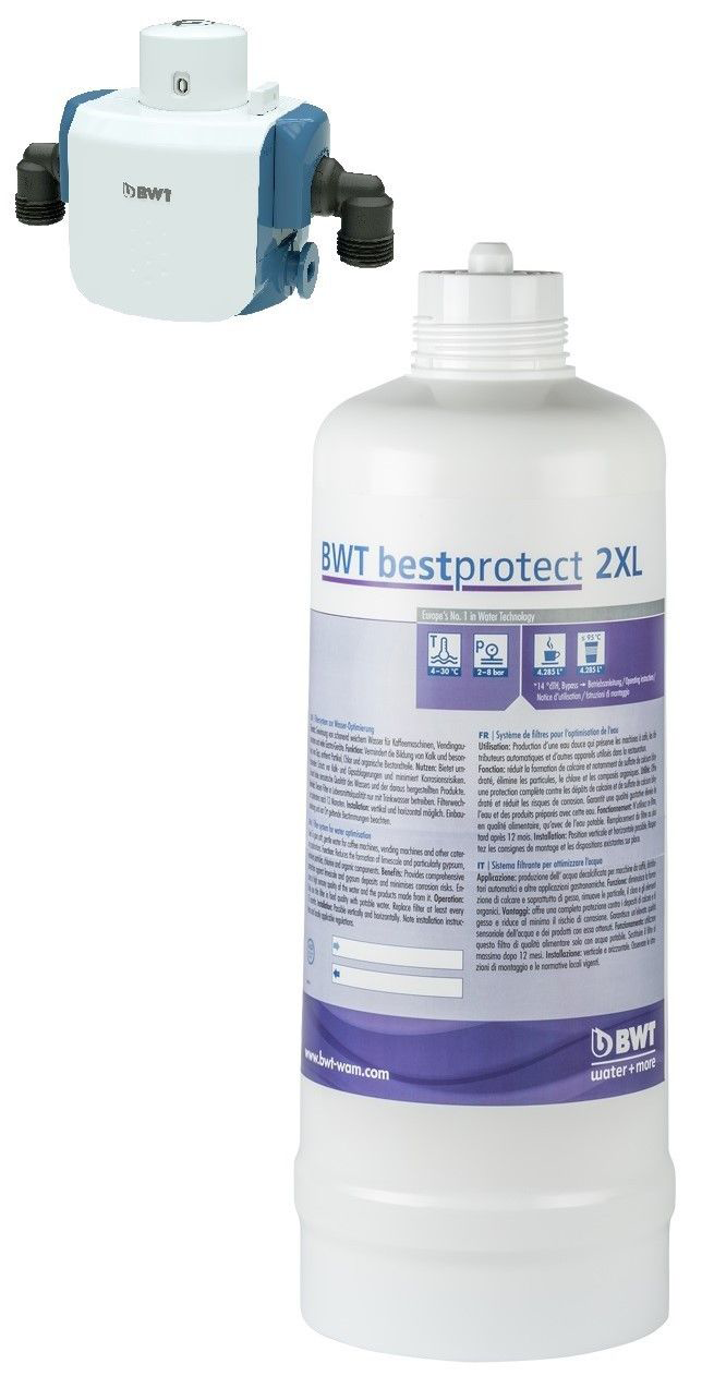 BWT Bestprotect Wasserfilter 2XL Filterkerze mit Filterkopf