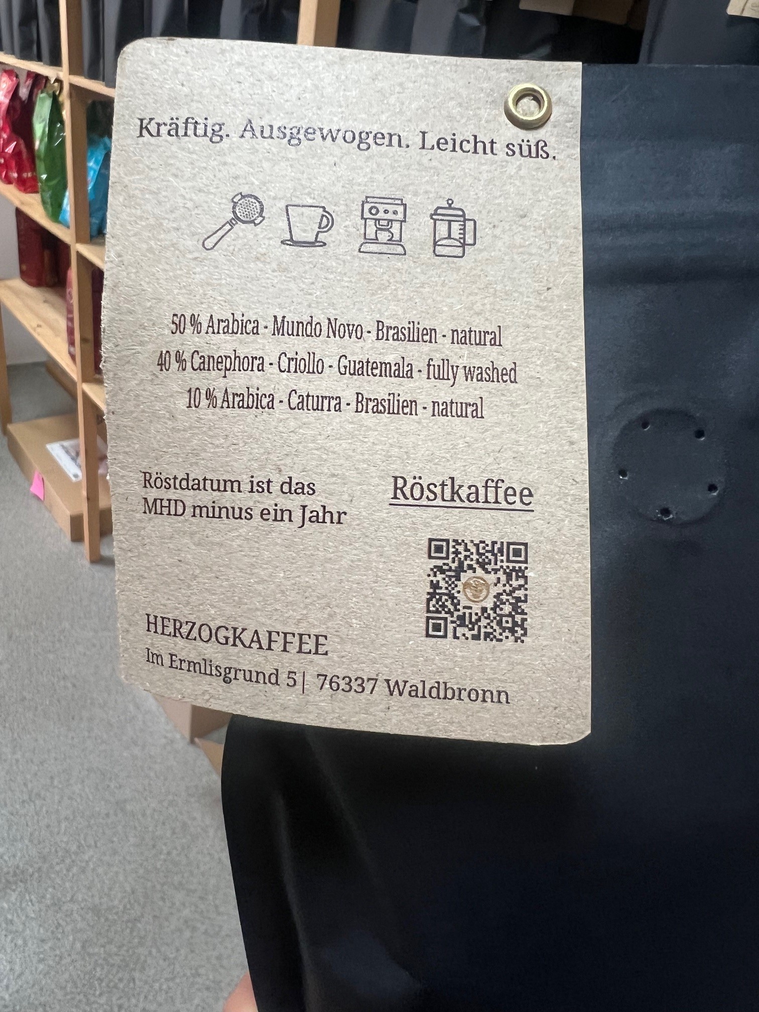 Ginex La Bomba Kaffee