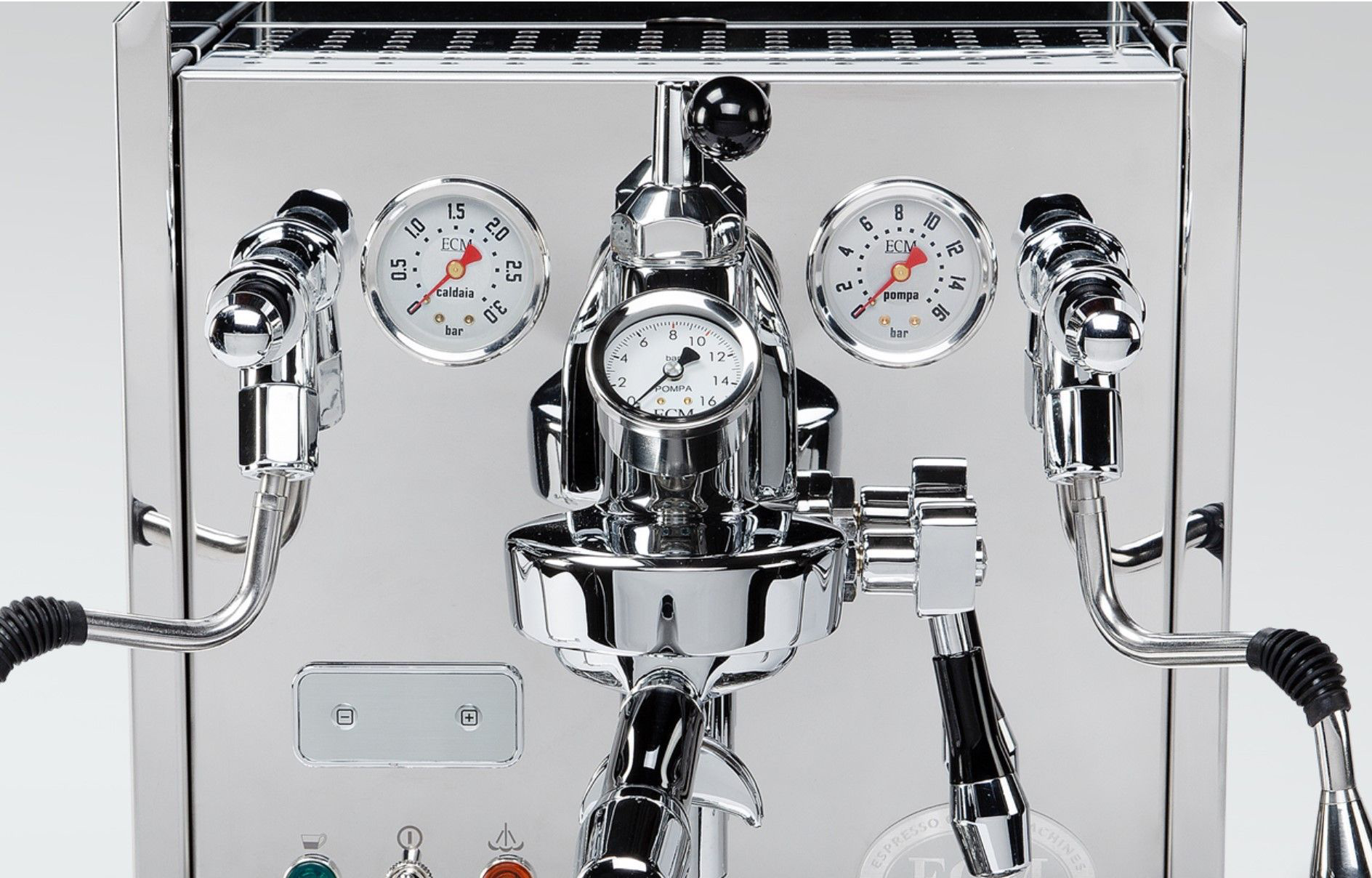 ECM Fluss-Profil Ventil E61 - an Siebträgermaschine