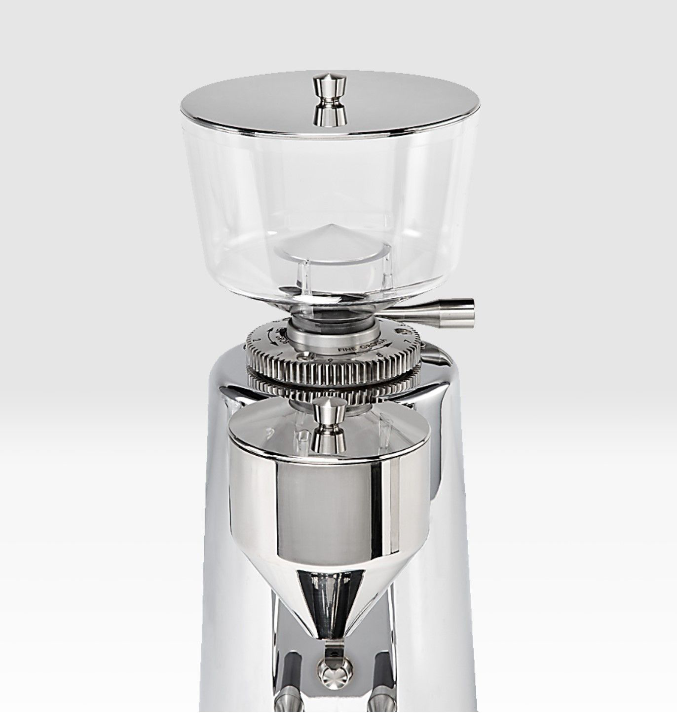 ECM Glasbohnenbehälter mit Edelstahldeckel - auf Mühle