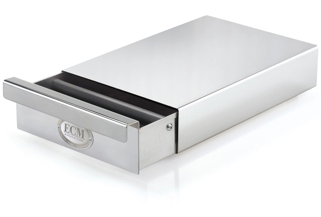 ECM Kaffee-Sudschublade - Edelstahl poliert