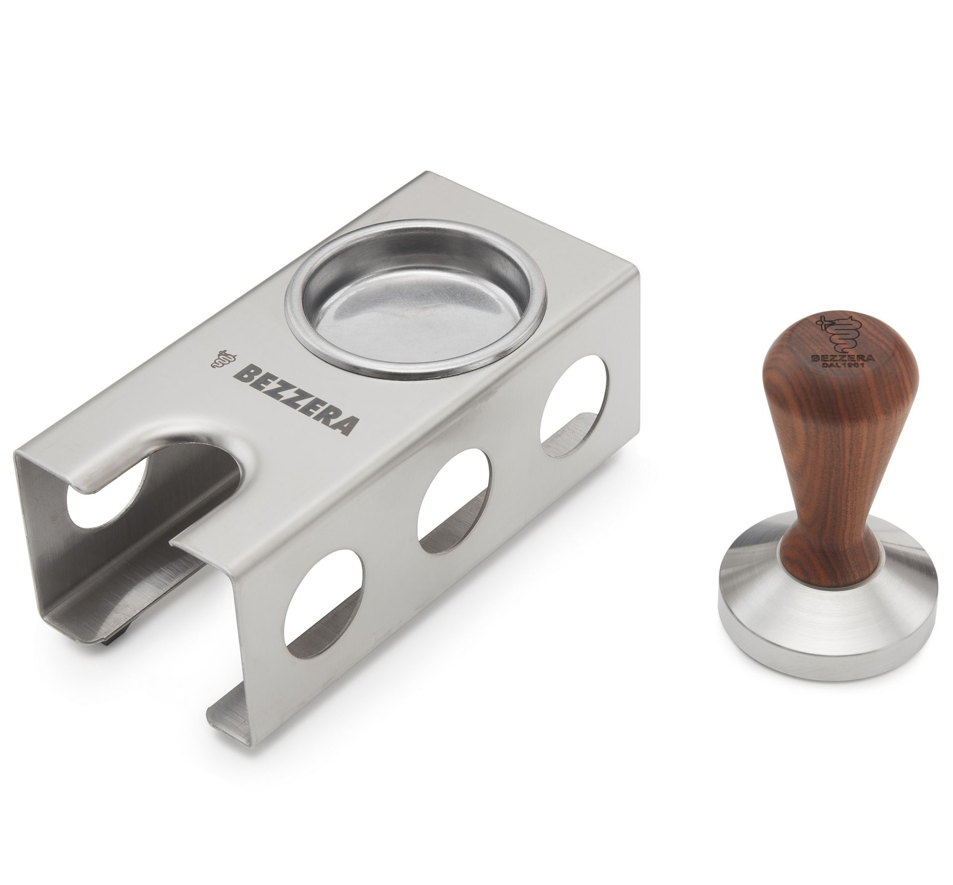 Bezzera Tamping Set mit Holz-Tamper