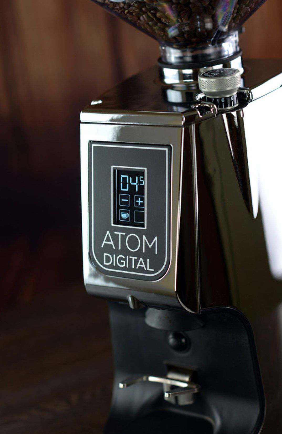 Eureka Atom Digital 65 - Display - chrom