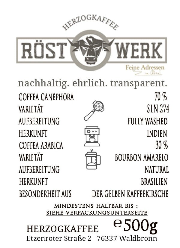 Herzog Kaffee - Crocy - Informationen