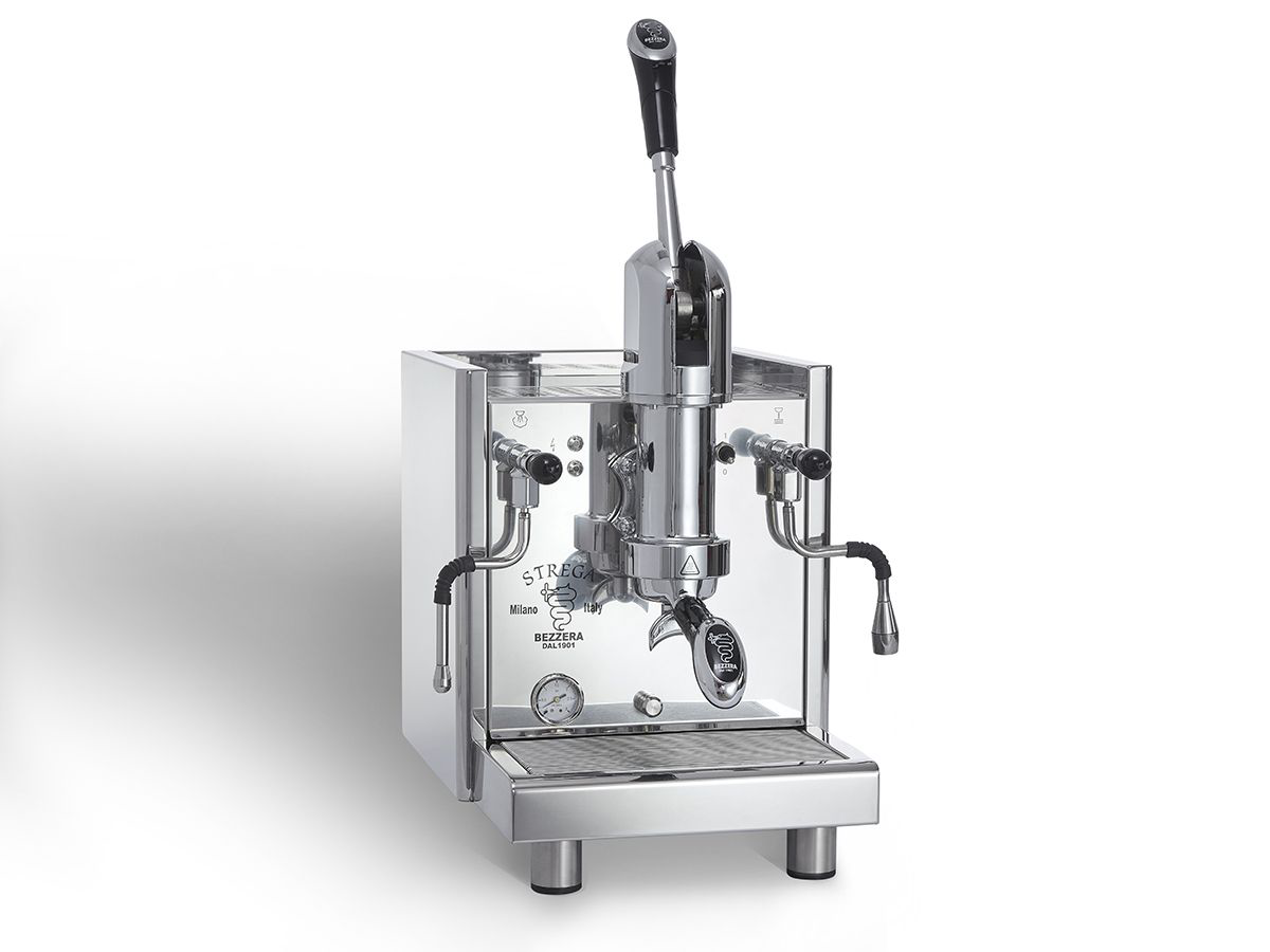 Bezzera Strega R Handhebel mit Festwasser-Anschluss Vorderseite