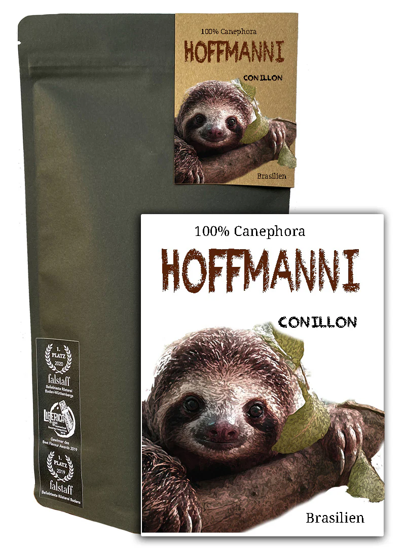 Verpackung Kaffeebohnen Herzog Kaffee Hoffmanni