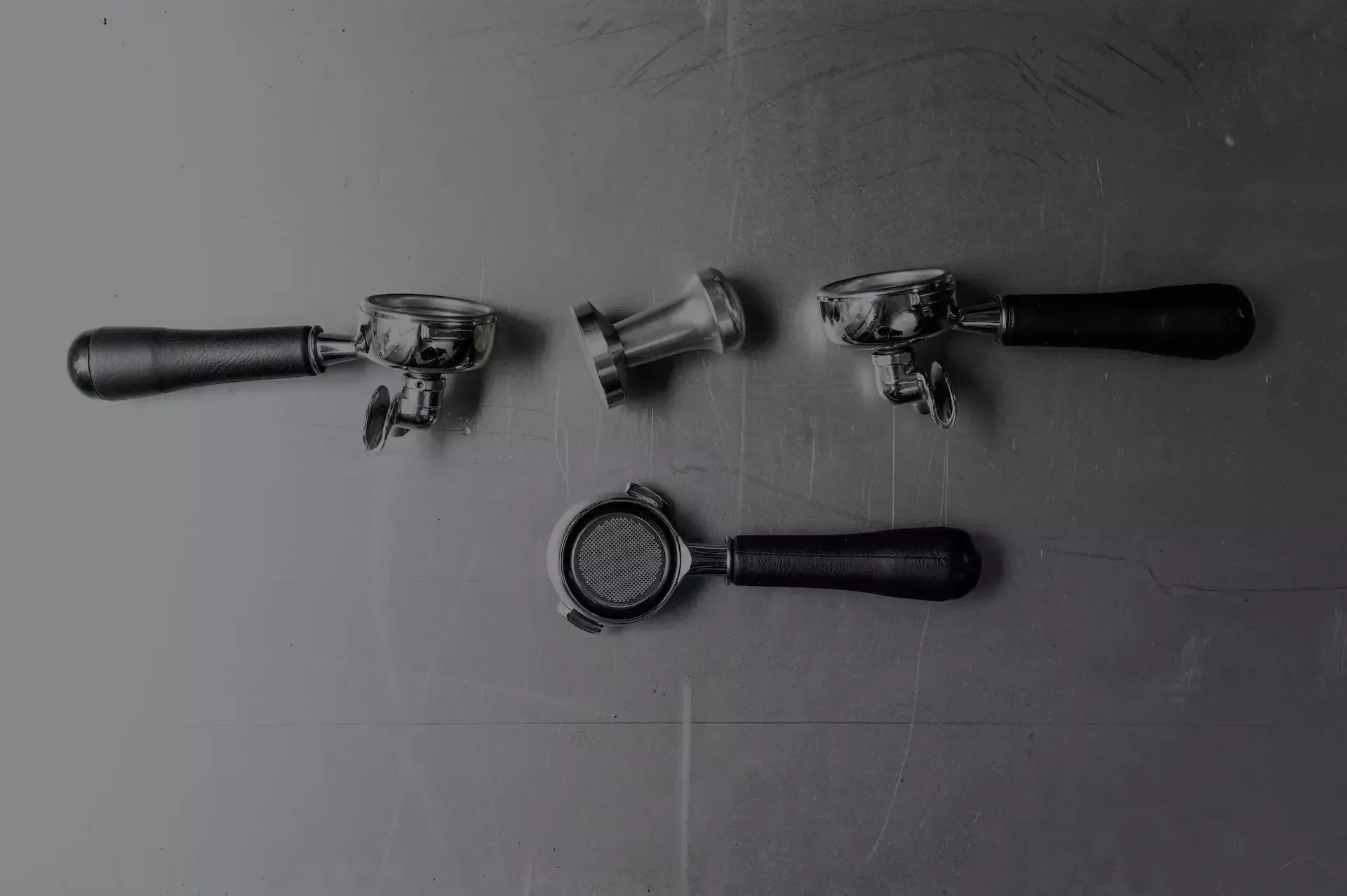 Siebträger und Tamper