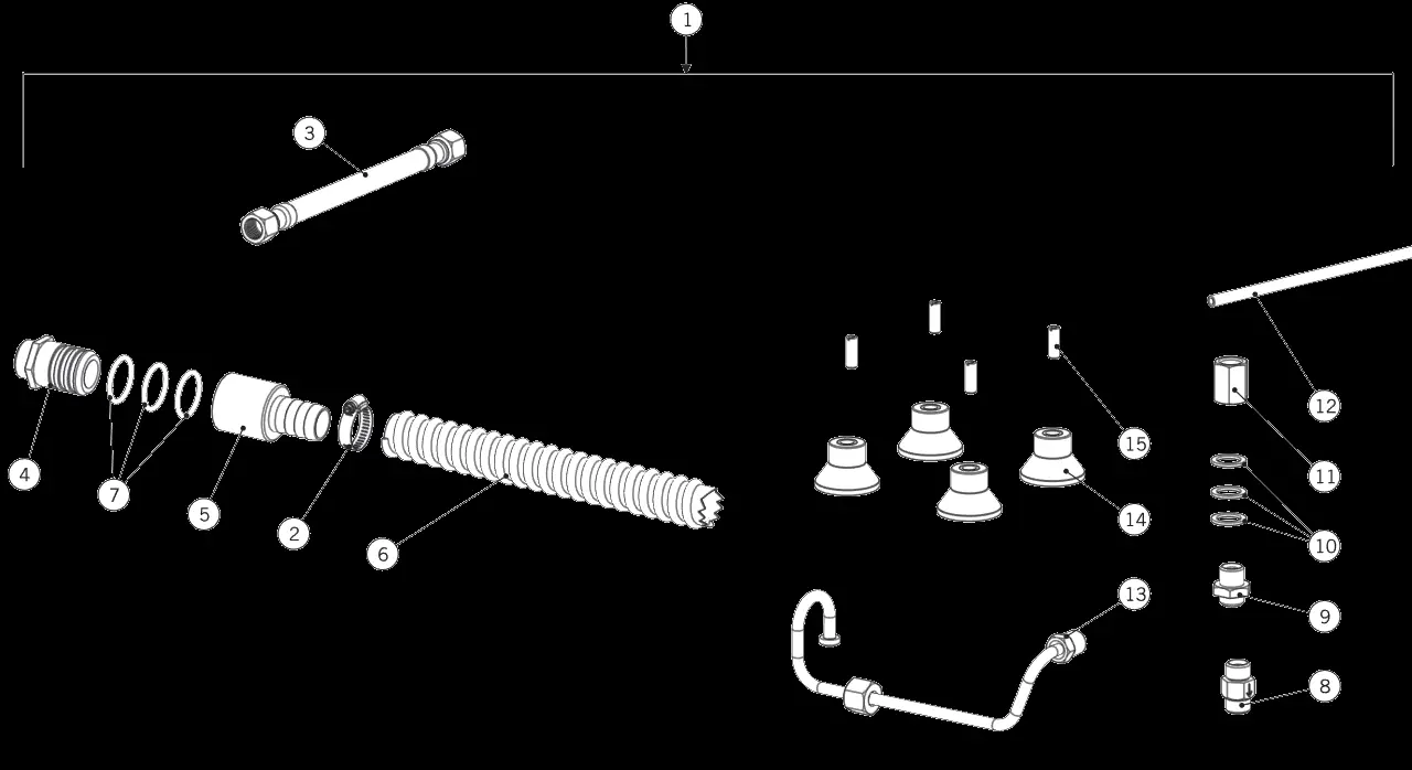 Festwasseranschluss-Set Linea Micra