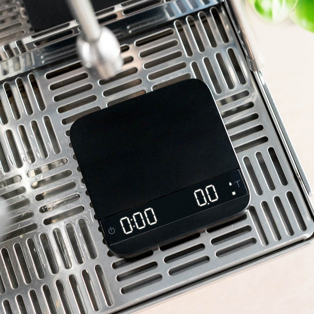 Acaia Lunar digitale Waage Schwarz - Charge 2024 - Oben