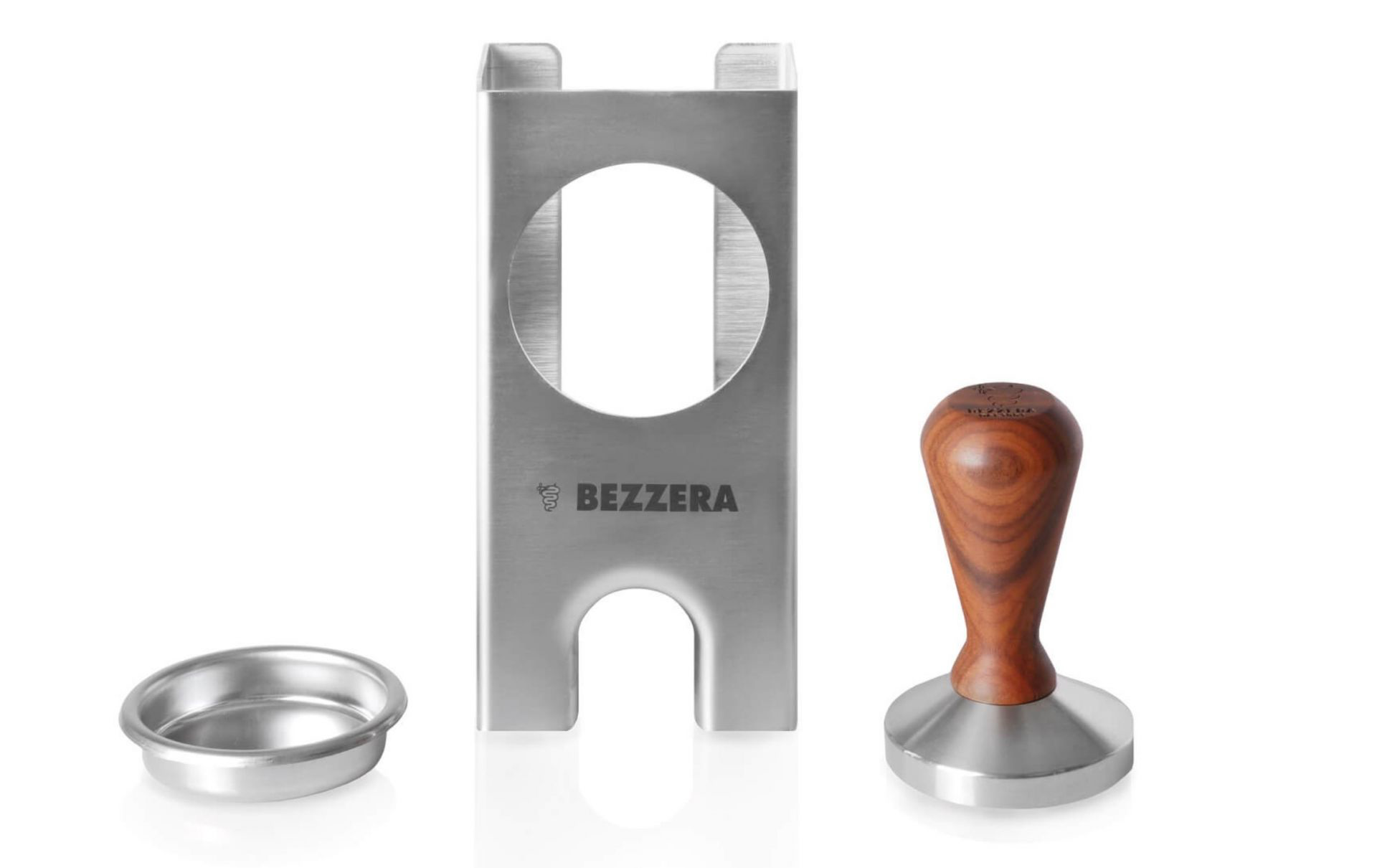 Bezzera Tamping Set mit Holz-Tamper
