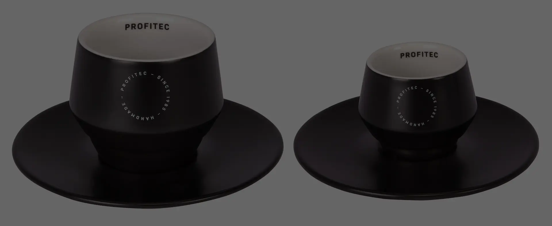 Profitec Espresso und Cappucinotasse