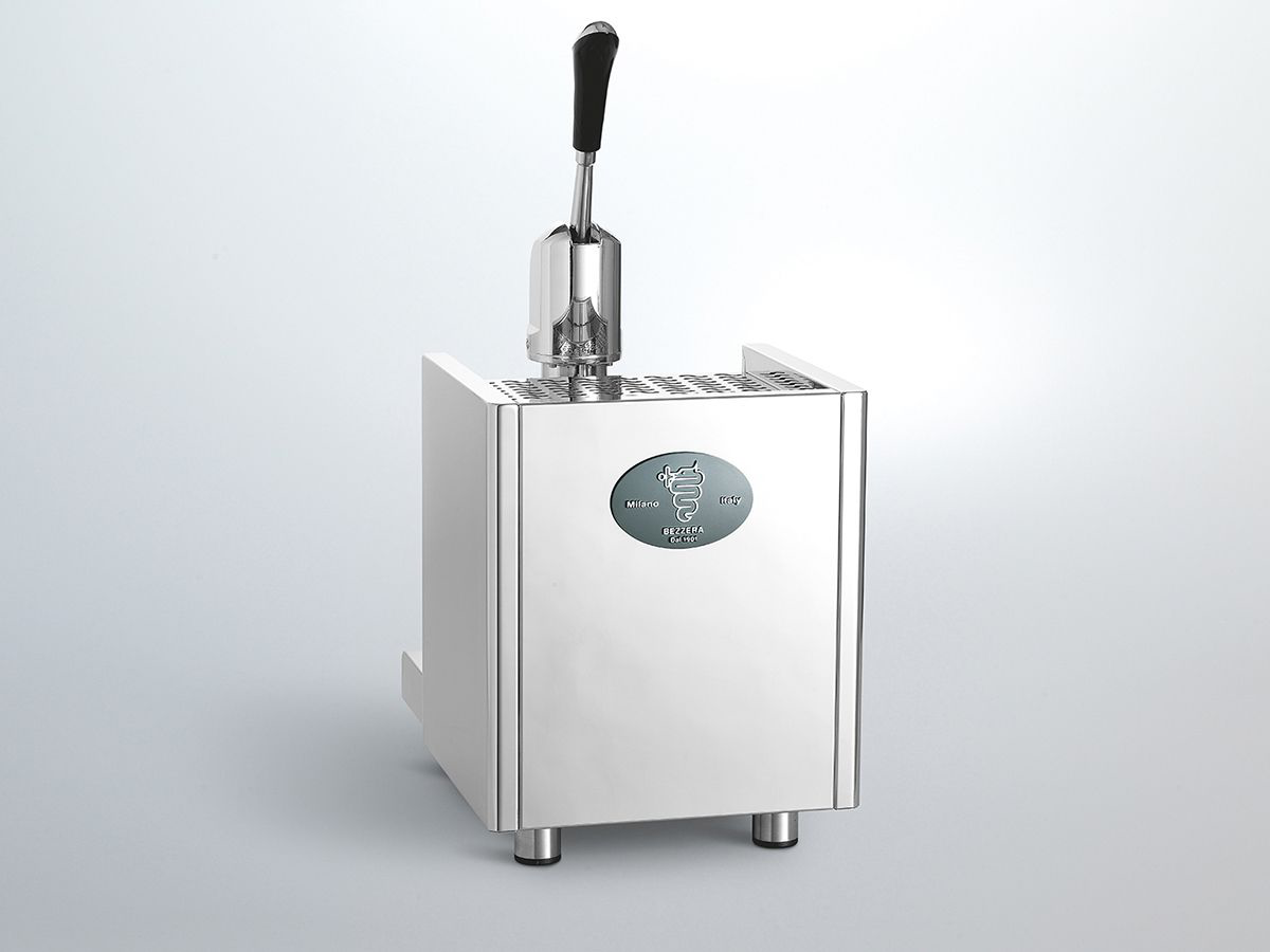 Bezzera Strega R Handhebel mit Festwasser-Anschluss Rückseite