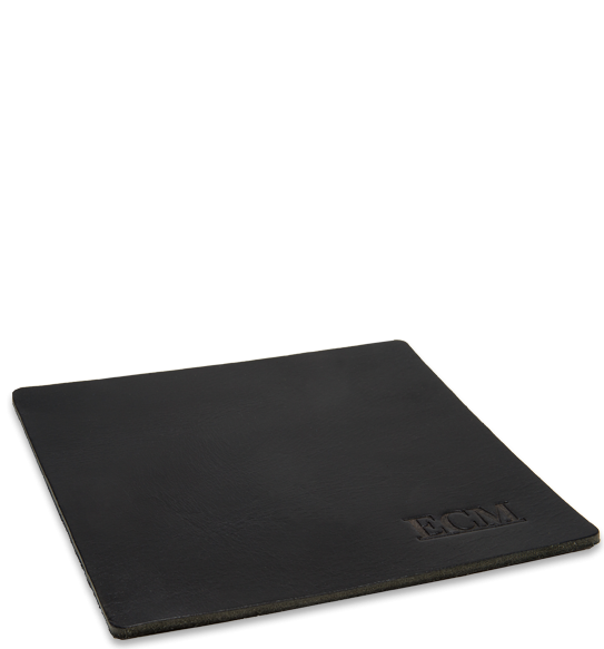 ECM Tampermatte aus Wasserbüffelleder