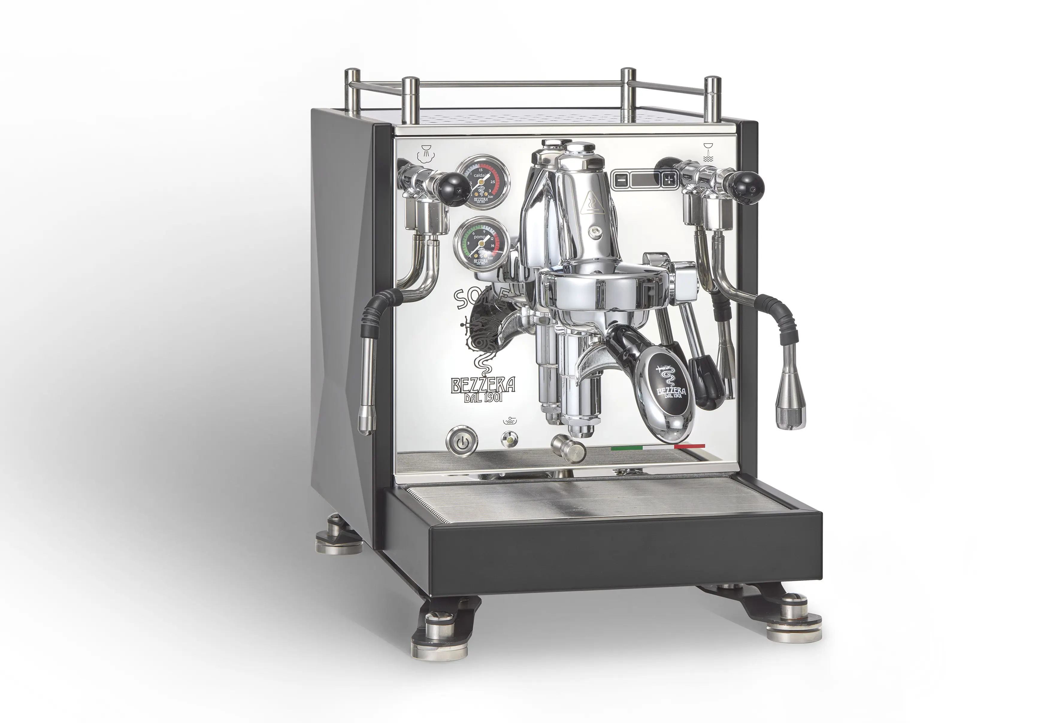 Bezzera Sole PID schwarz front