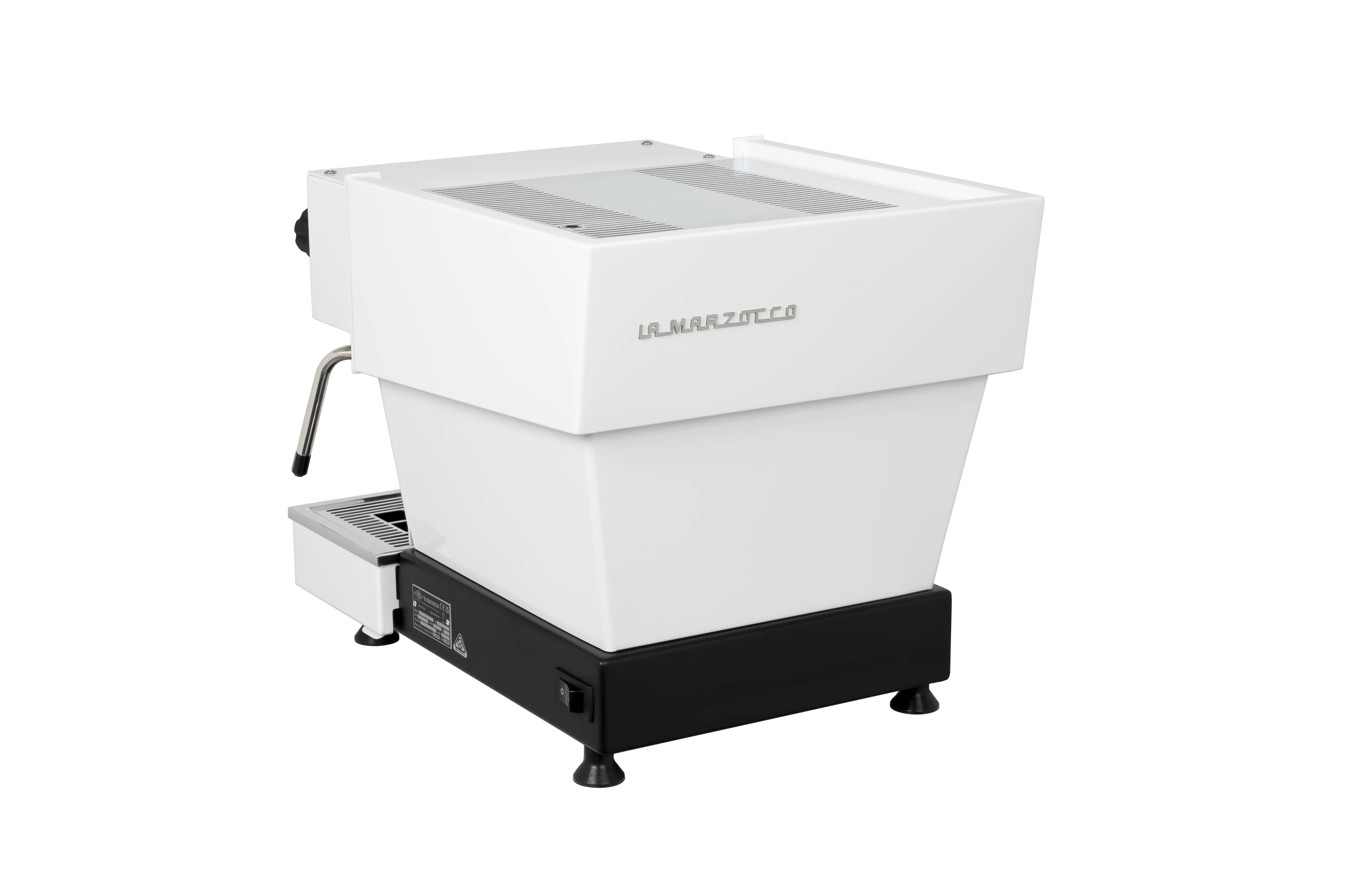 La Marzocco Linea Mini R Weiß von hinten