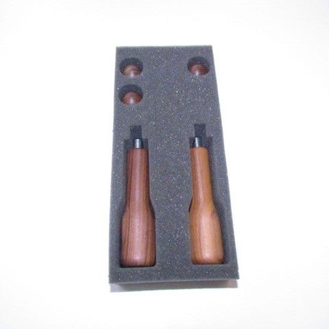 Bezzera E61 KIT Holzgriffe für Siebträger + Holzgriffe für Dampf-, Heißwasser- und Kaffeebezug