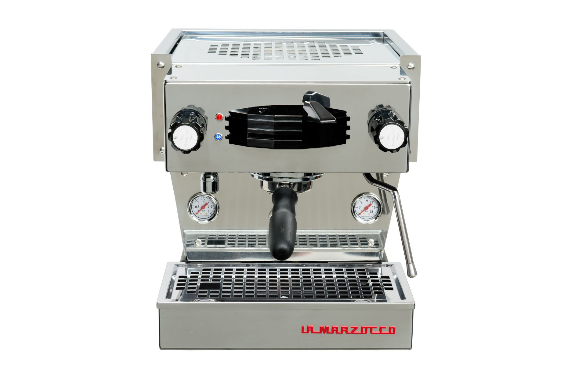 La Marzocco Linea Mini - Vorderseite - Edelstahl