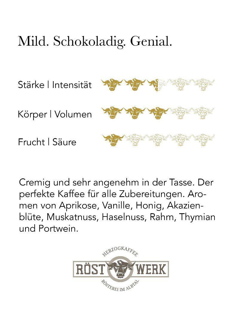 Herzog Kaffee - Rarität Mundo Novo - Eigenschaften