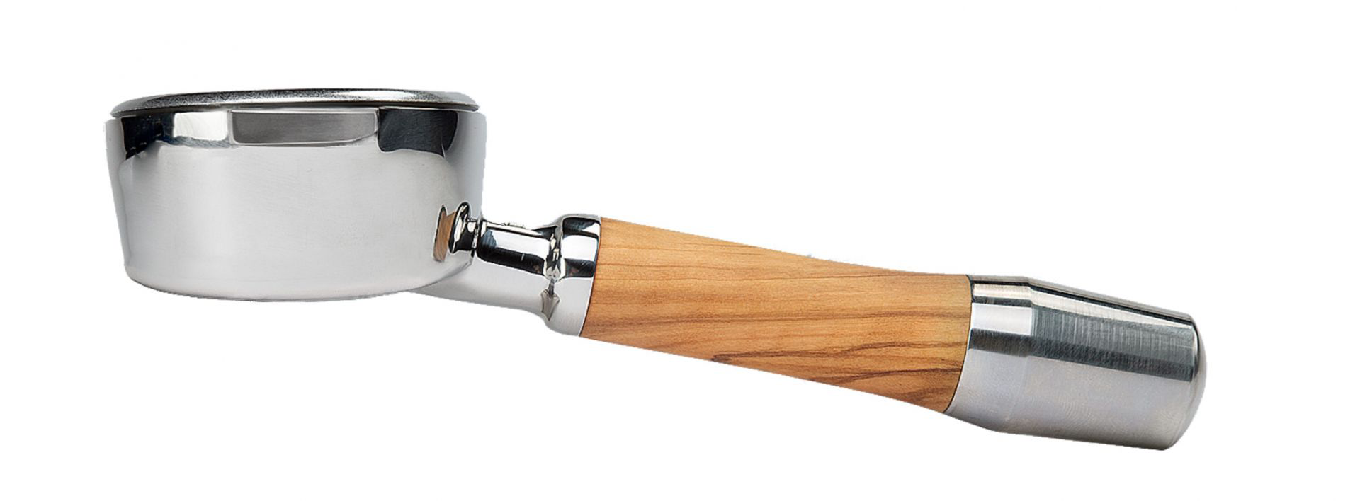 ECM bodenloser Siebträger Grancrema aus Olivenholz - Seite