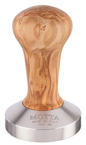 Motta Tamper Olive flat base 58mm