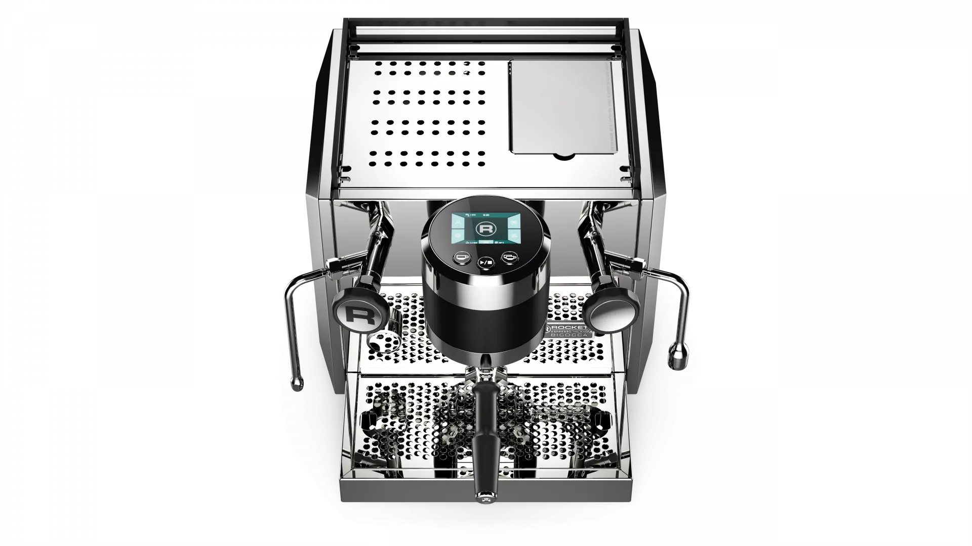 Rocket Bicocca - oben - chrom