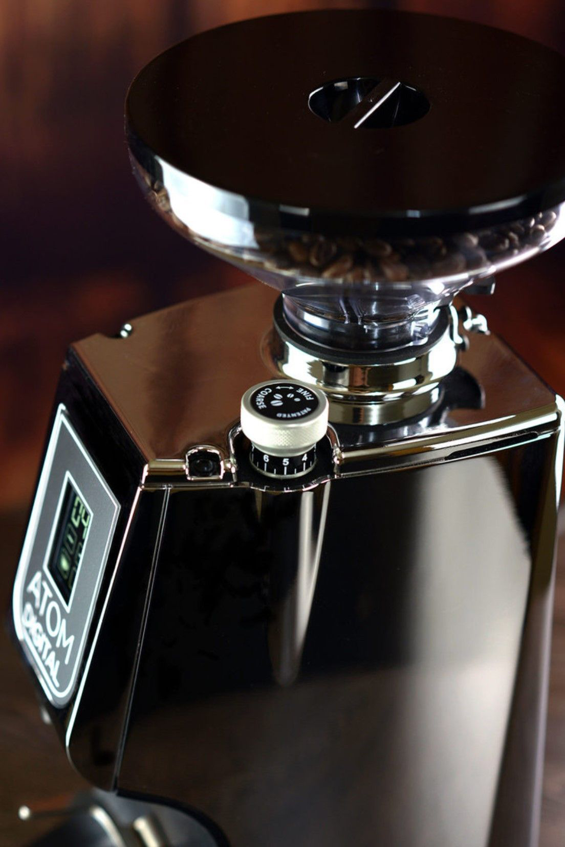 Eureka Atom Digital 65 - oben - chrom