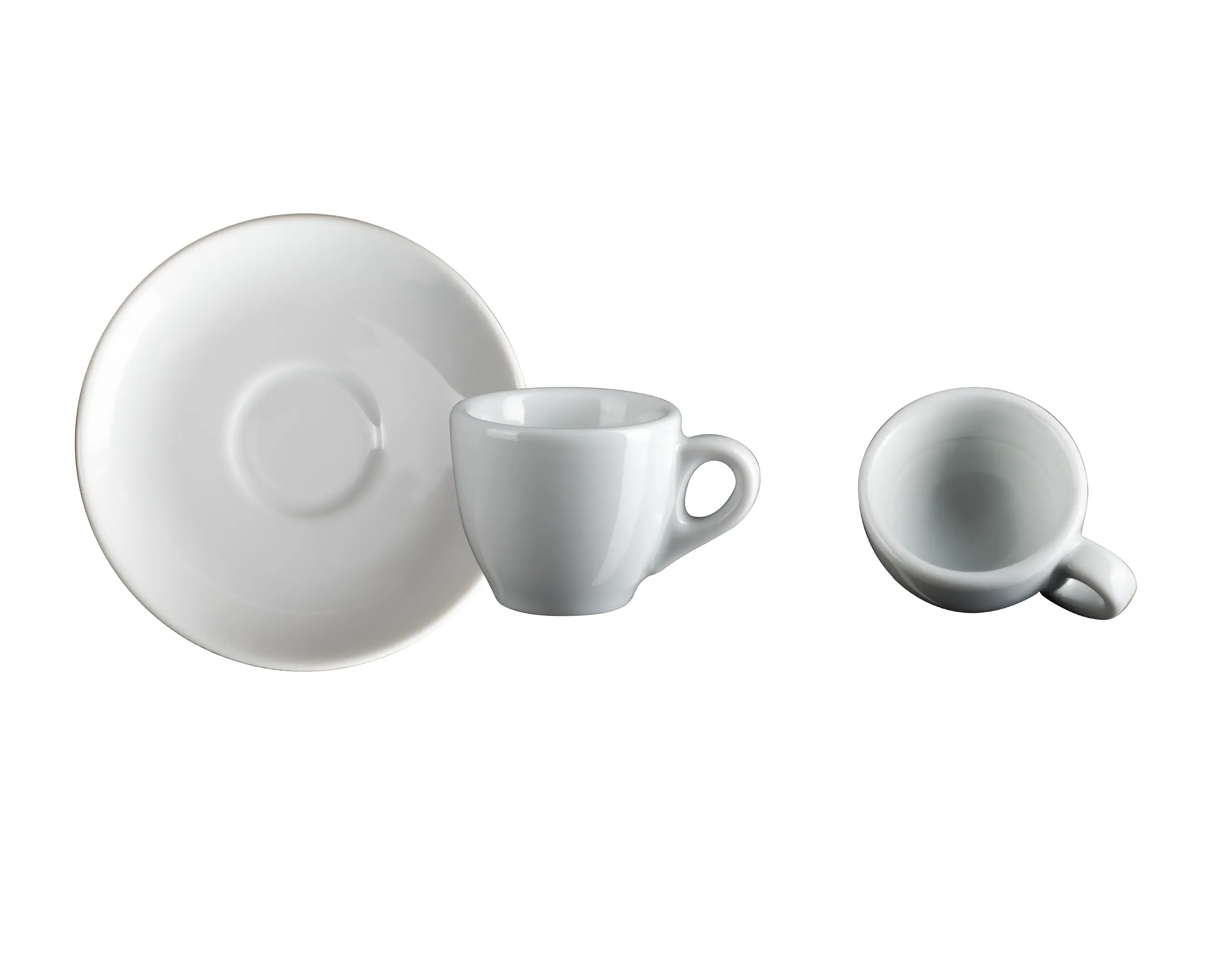 Ancap Espressotasse Palermo und Untertasse mit Eichstrich 60 ml