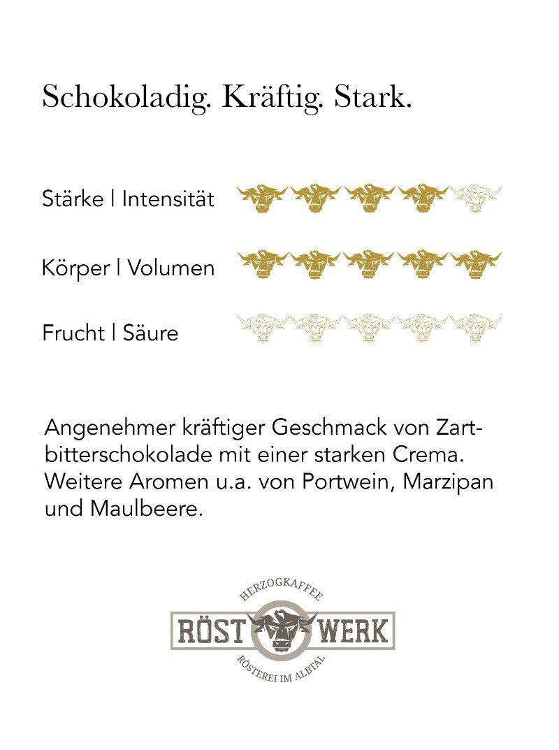 Herzog Kaffee - Baghira Royal - Eigenschaften