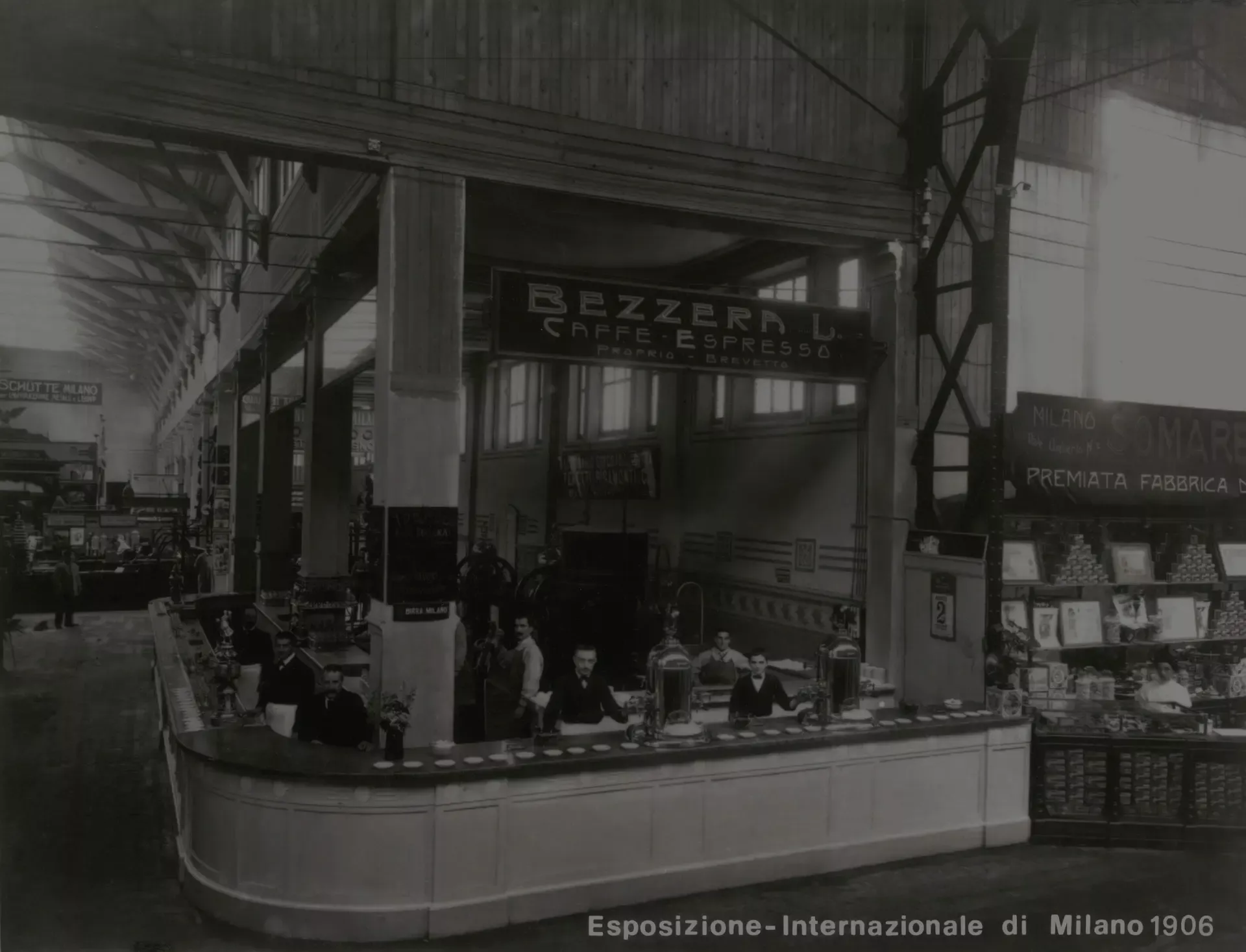 historischer Bezzera Shop