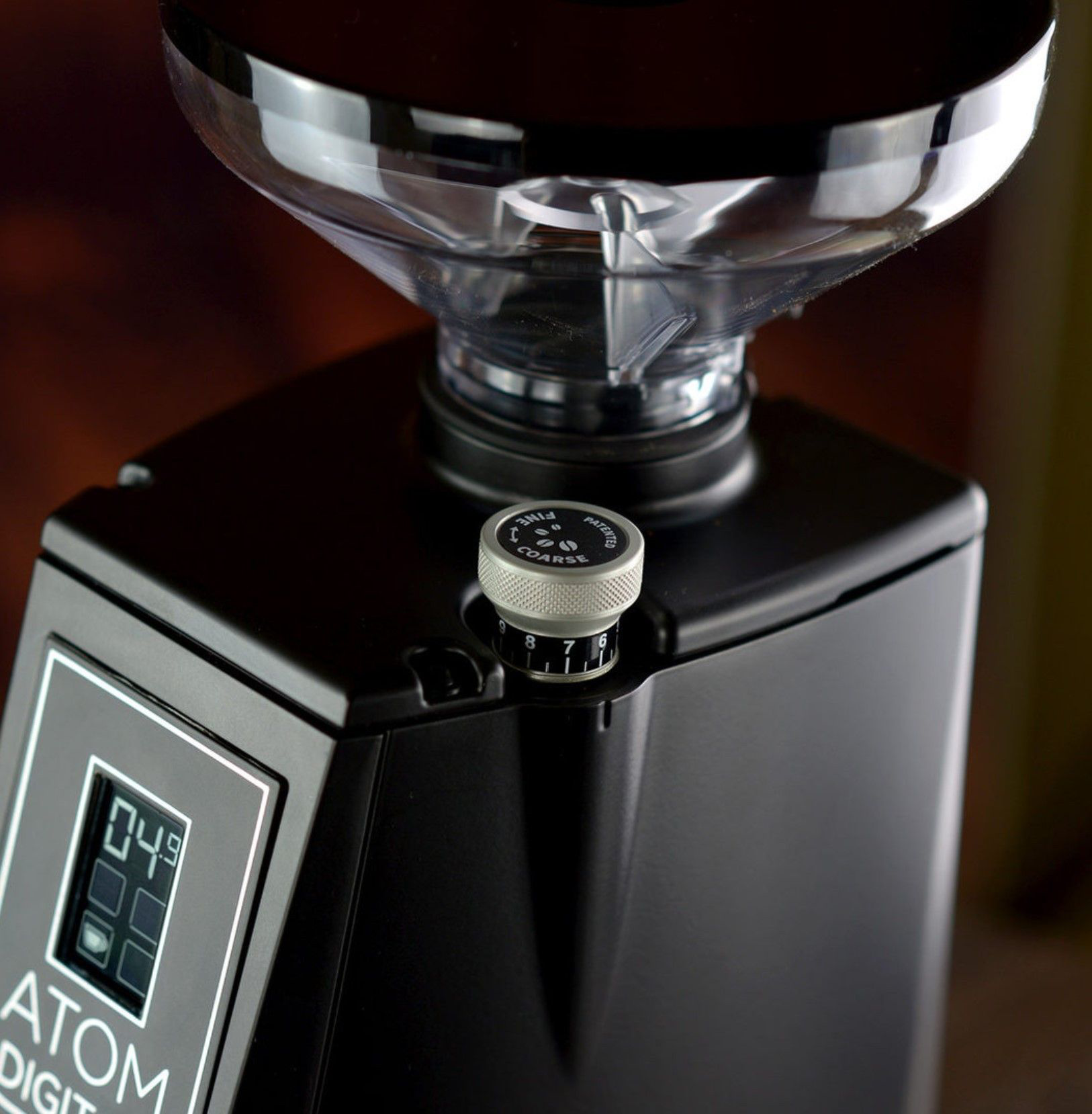 Eureka Atom Digital 65 - oben - schwarz