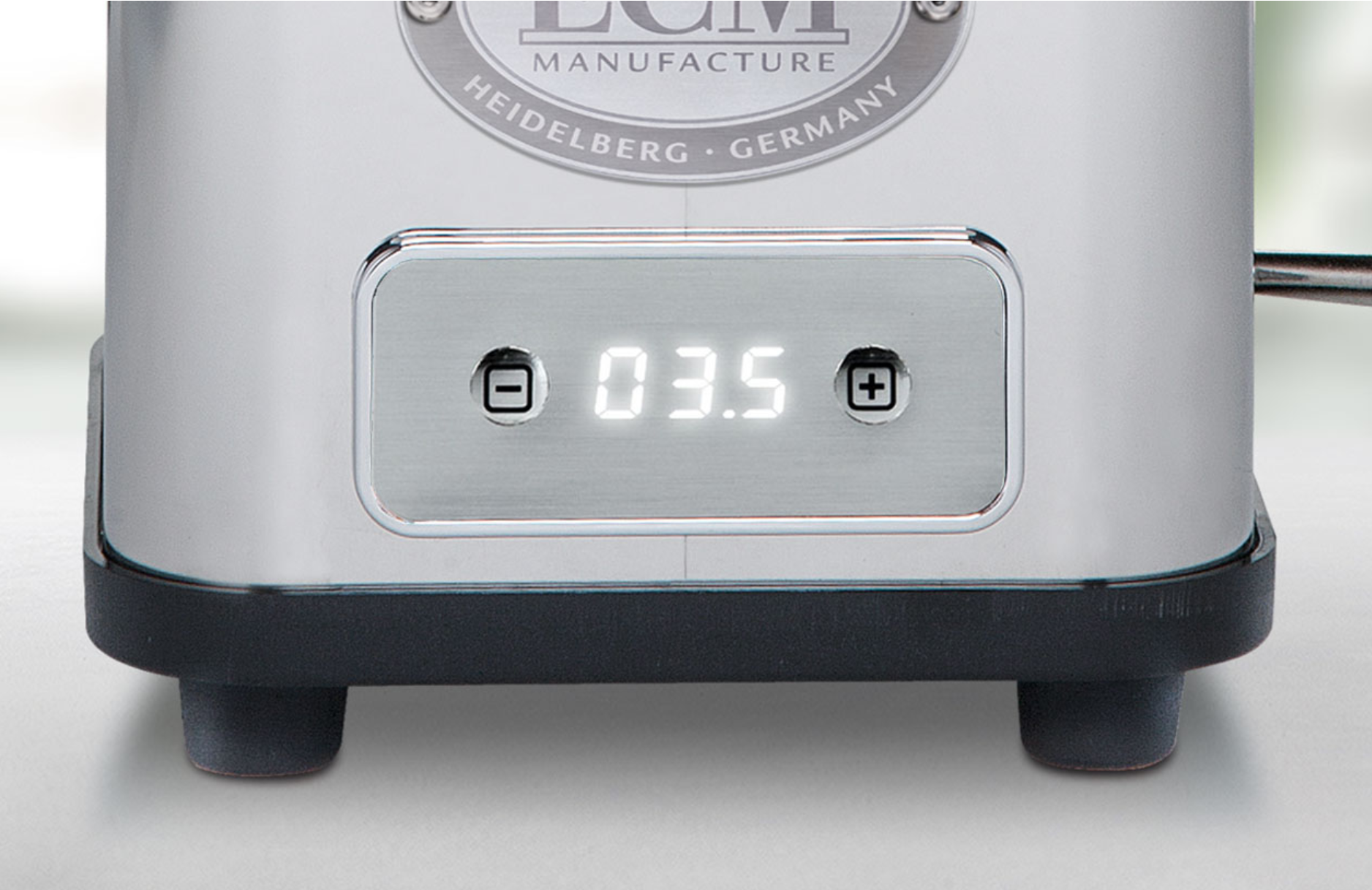 ECM S-Automatik 64 - Anzeige - Edelstahl