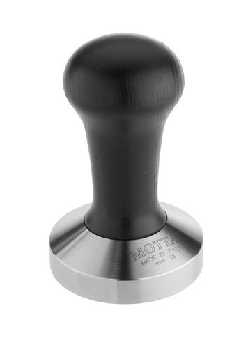 Motta Tamper Buche schwarz - 58mm - Convex  - Flat