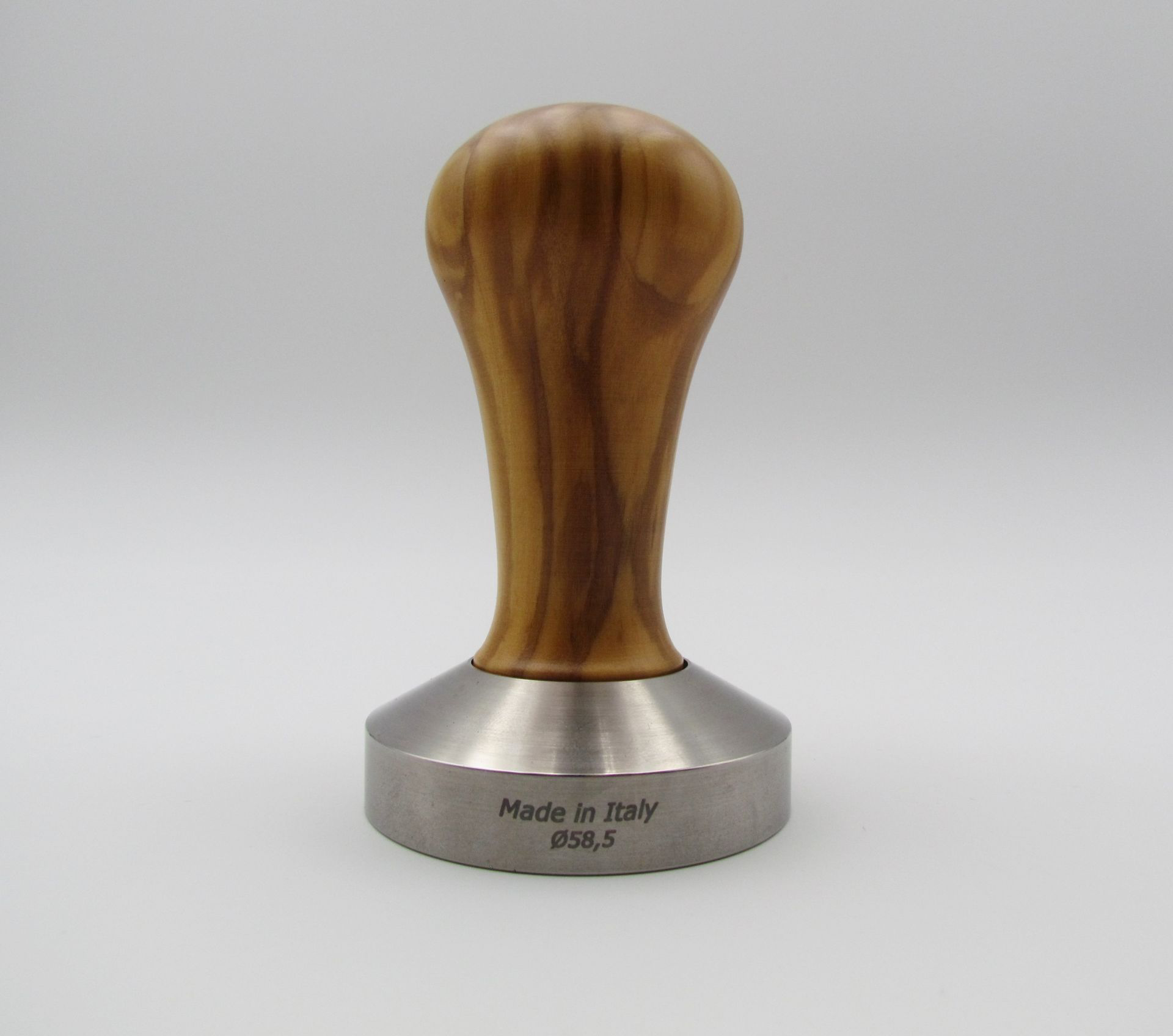 Tamper aus Olivenholz - 58,5 mm