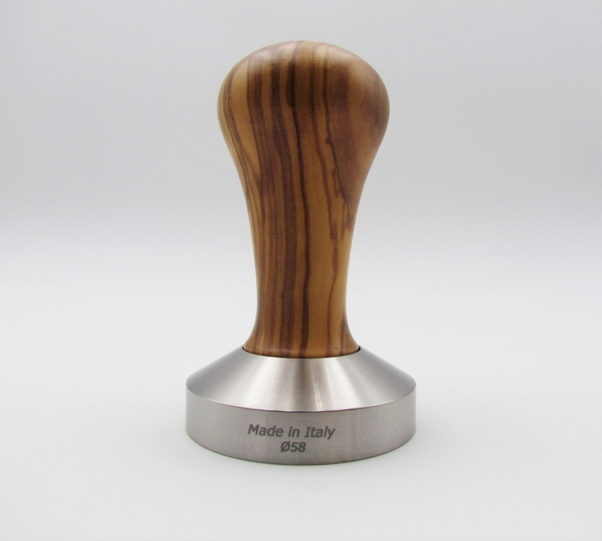 Tamper aus Olivenholz - 58 mm